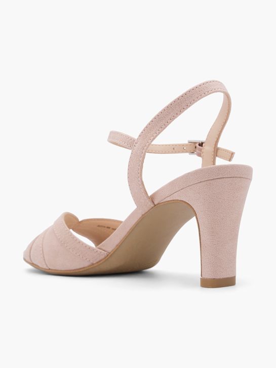 graceland hakken sandal roze deichmann