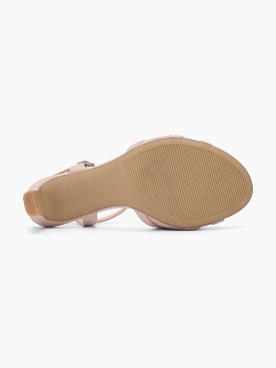 graceland hakken sandal roze deichmann