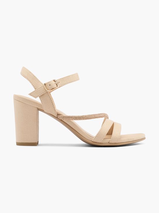 graceland hakken sandaal beige deichmann