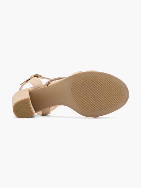 graceland hakken sandaal beige deichmann