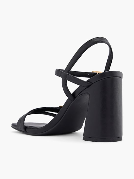 catwalk hakken sandaal zwart deichmann