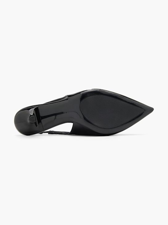 catwalk slingback hak zwart deichmann