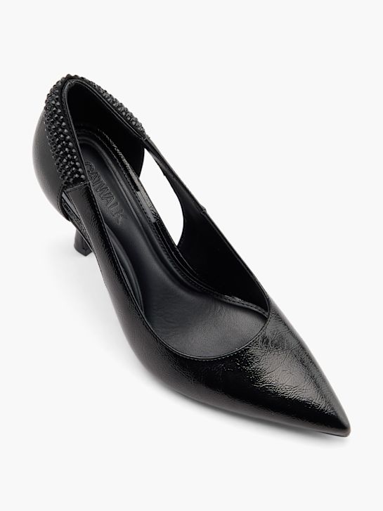 catwalk hak zwart deichmann