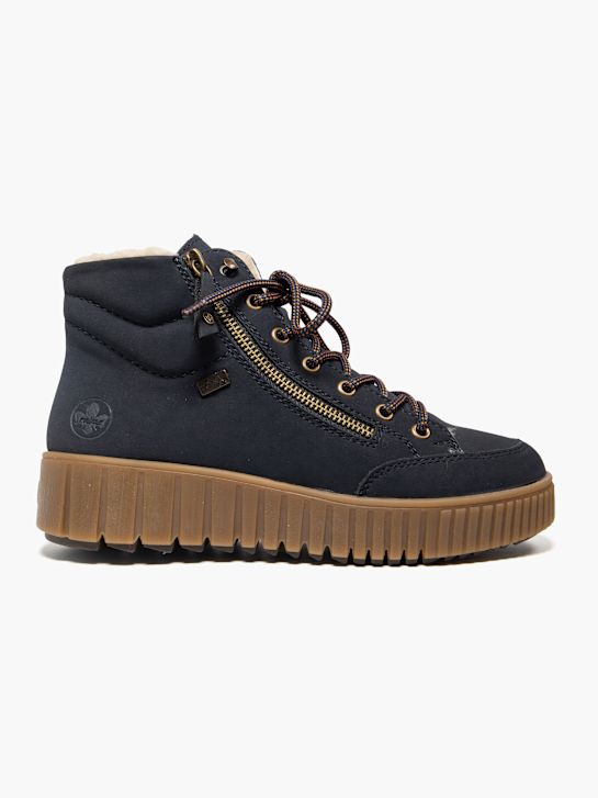 rieker hoge top trainer blauw deichmann