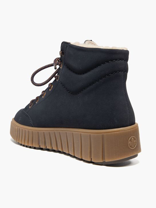 rieker hoge top trainer blauw deichmann