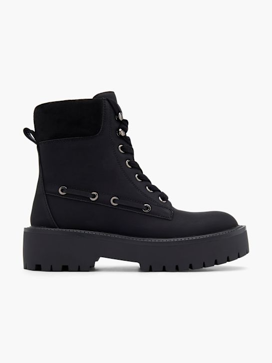 catwalk veterschoen zwart deichmann