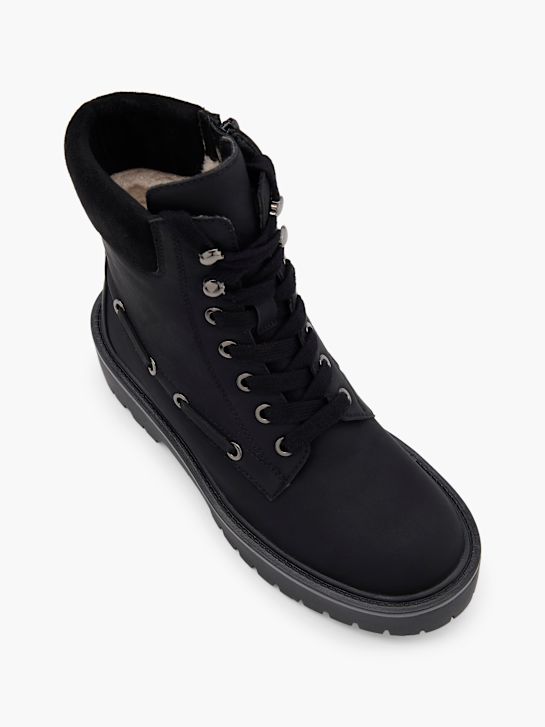 catwalk veterschoen zwart deichmann