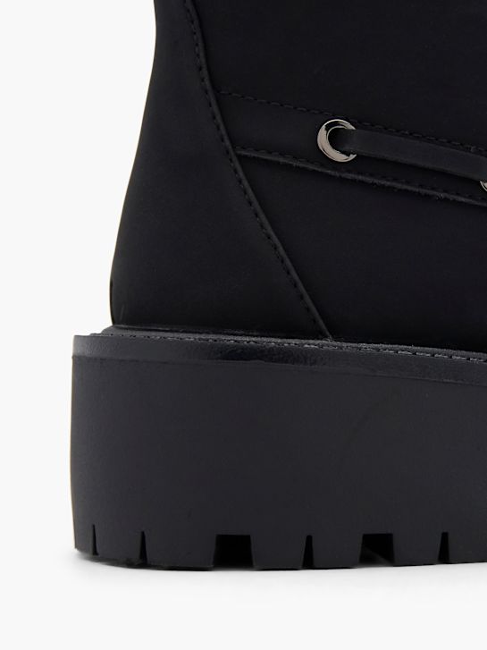 catwalk veterschoen zwart deichmann