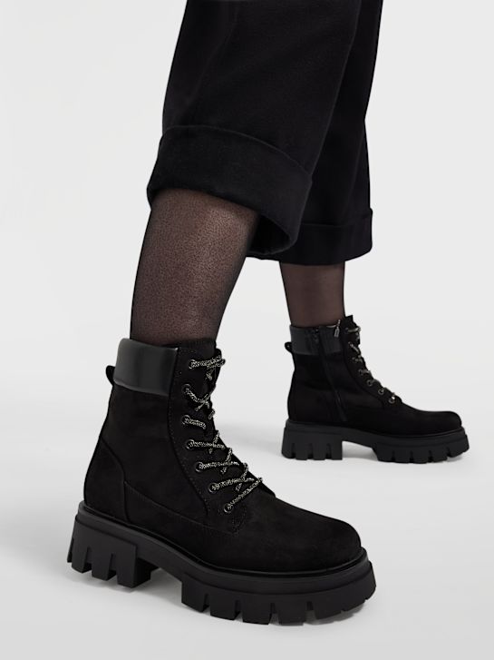 catwalk veterschoen zwart deichmann
