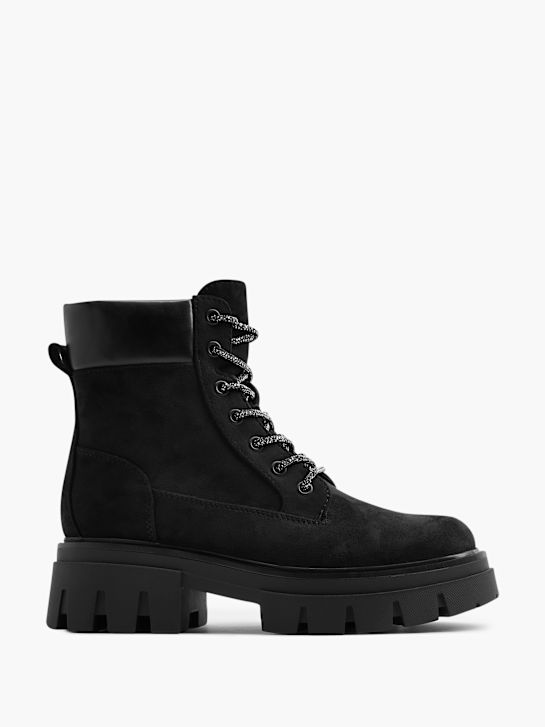 catwalk veterschoen zwart deichmann