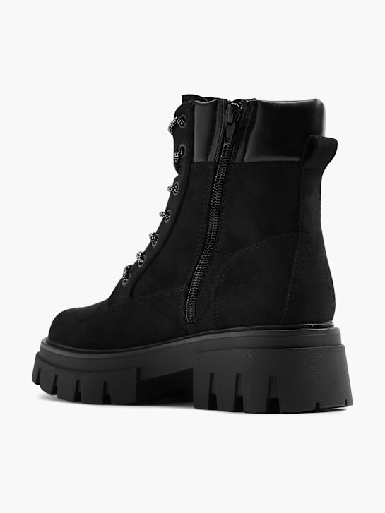 catwalk veterschoen zwart deichmann
