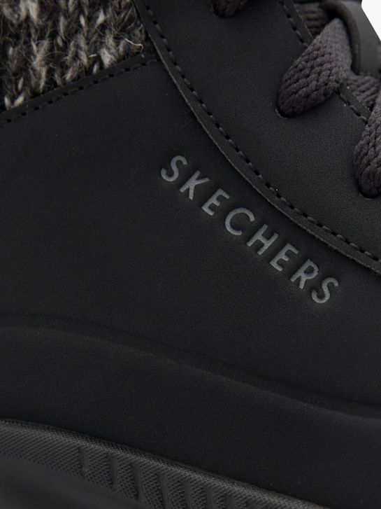 skechers con-air veterschoen zwart deichmann