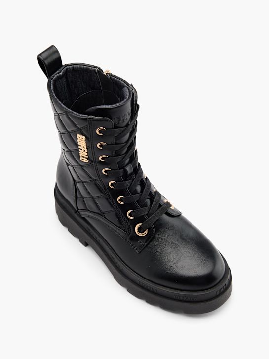buffalo veterschoen zwart deichmann