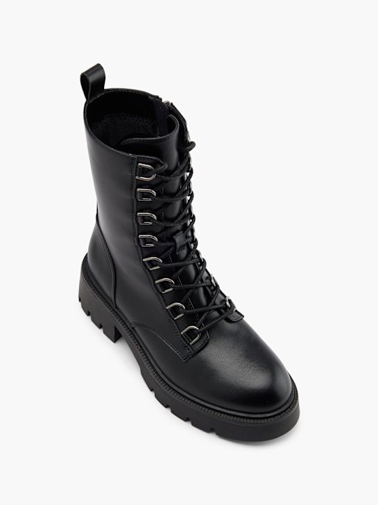 catwalk veterschoen zwart deichmann