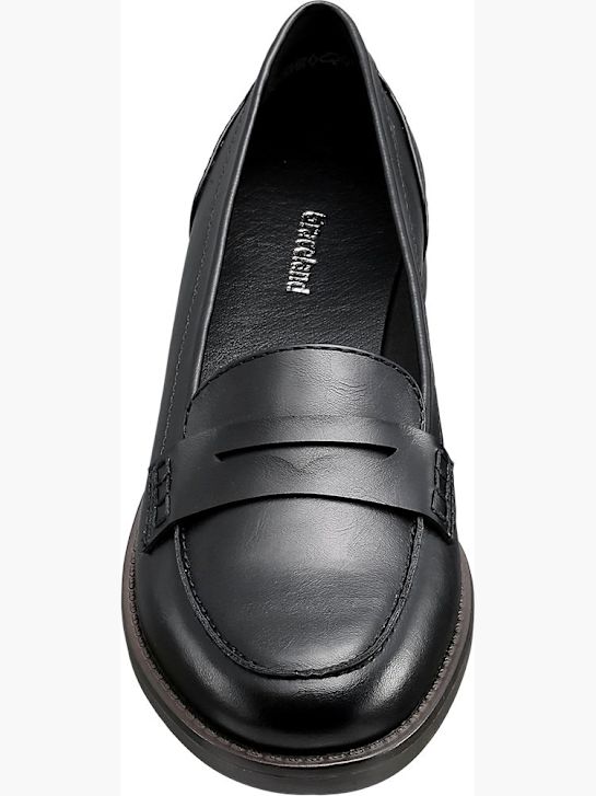 graceland loafer zwart deichmann