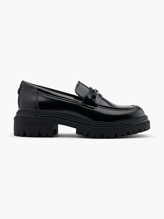 esprit zwarte loafer deichmann