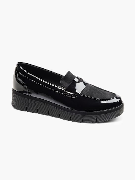 graceland loafer zwart deichmann