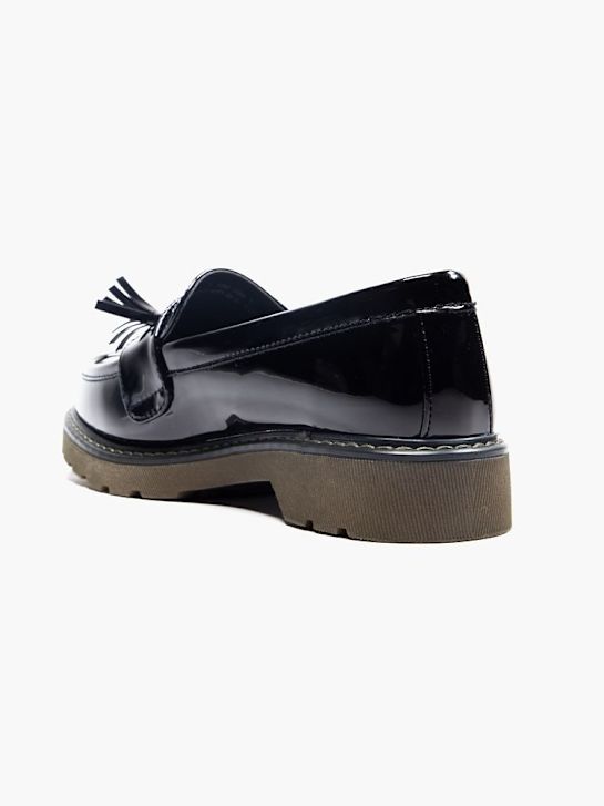 graceland loafer zwart deichmann