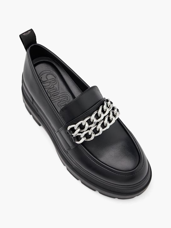 buffalo loafer zwart deichmann