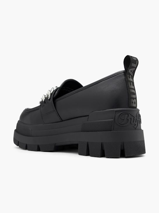 buffalo loafer zwart deichmann
