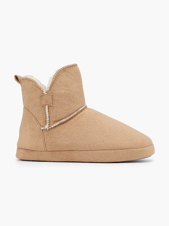 casa mia pantoffel pluche beige deichmann