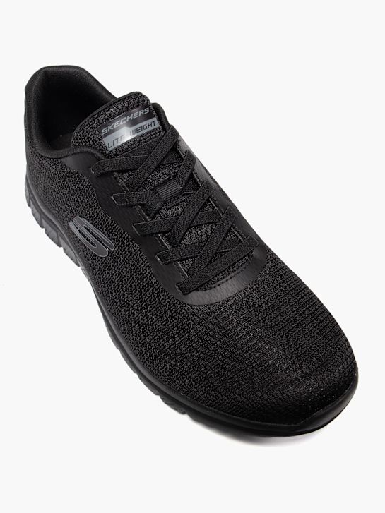 skechers sierlijke 4.0 trainer zwart deichmann