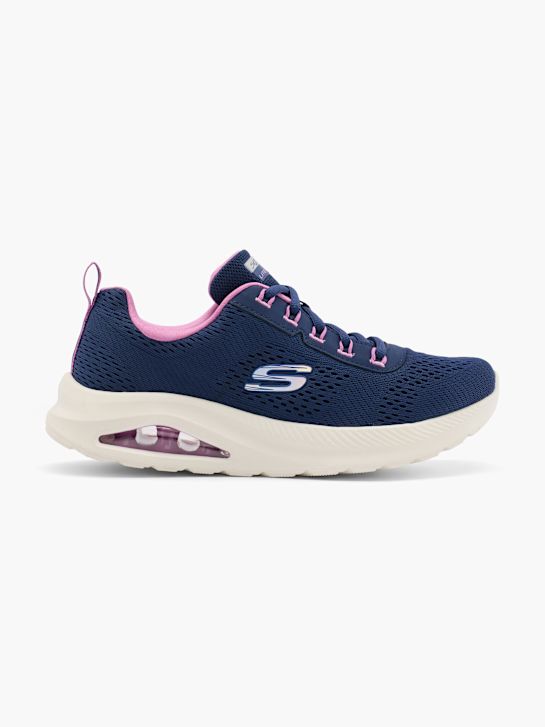 skechers contourist air trainer blauw deichmann