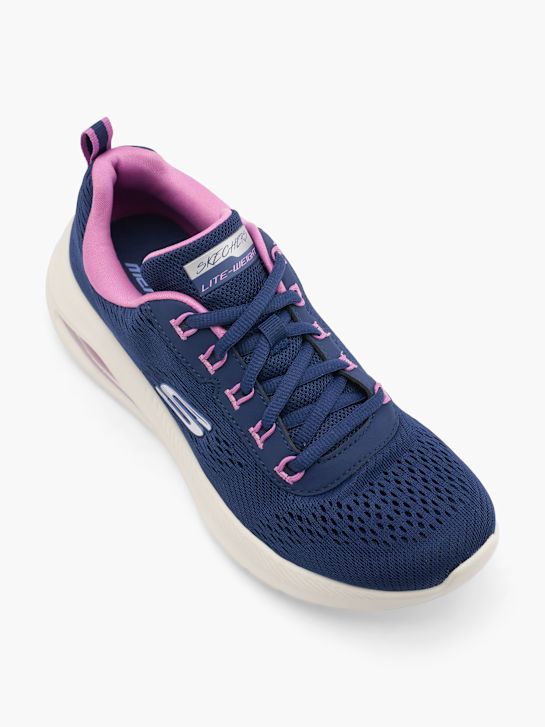 skechers contourist air trainer blauw deichmann