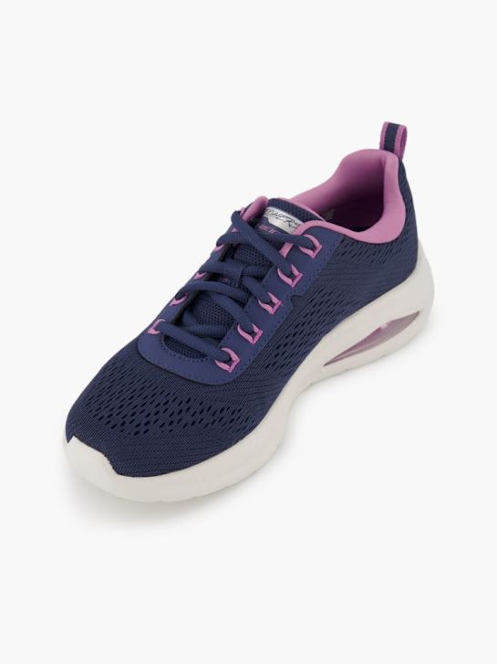 skechers contourist air trainer blauw deichmann