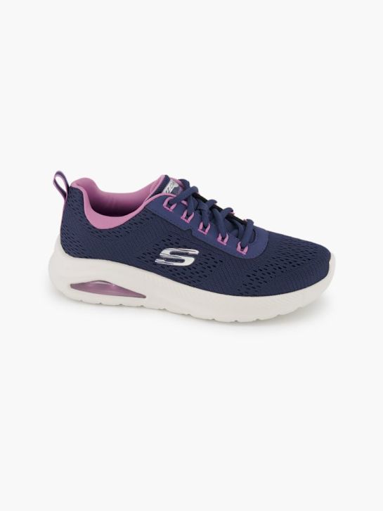 skechers contourist air trainer blauw deichmann