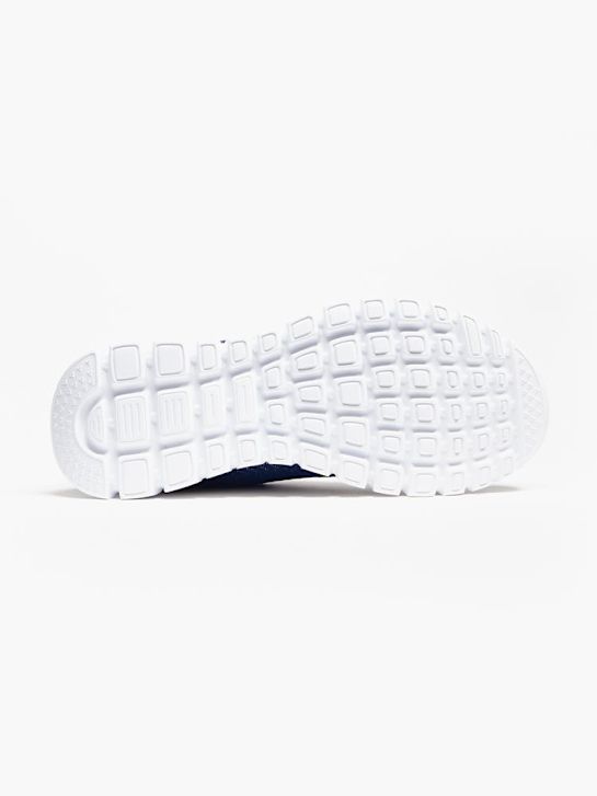 skechers sierlijke 2.0 slip-on trainer blauw deichmann