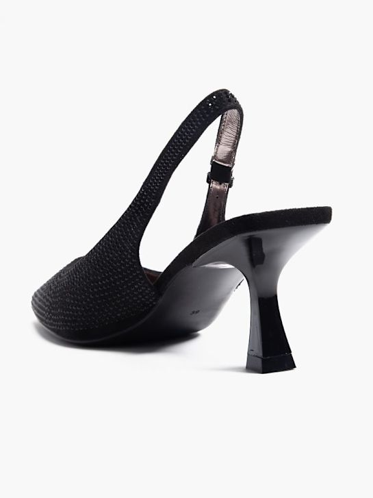 catwalk slingback hak zwart deichmann
