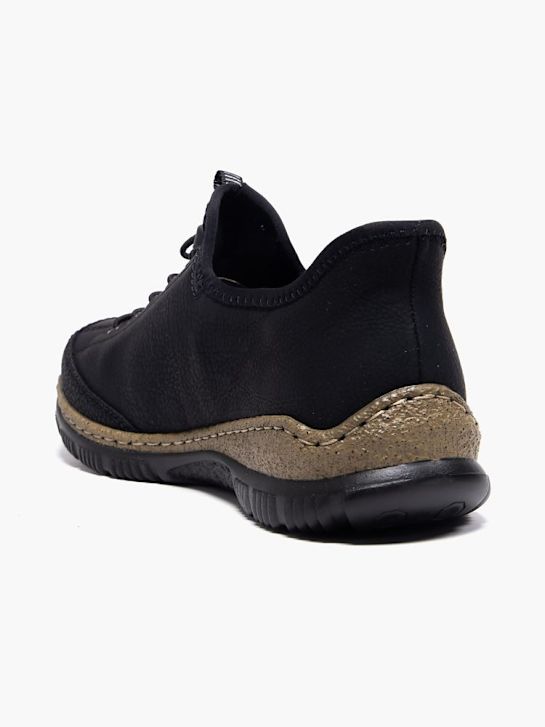 rieker slip-on trainer zwart deichmann
