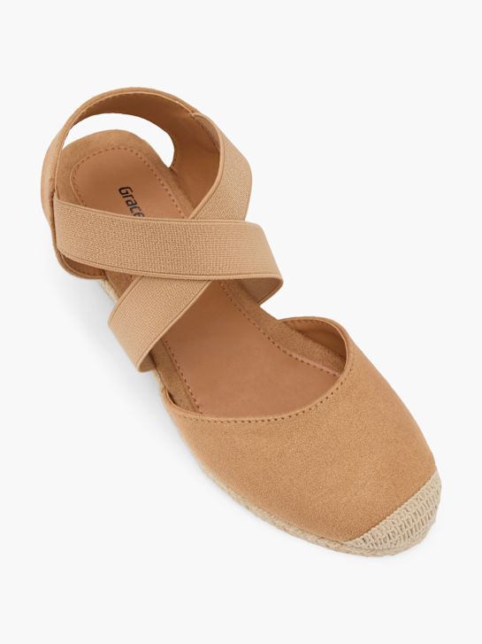 graceland hakken sandaal beige deichmann