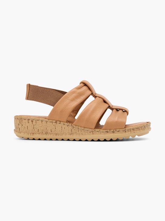 hush puppies hakken sandaal beige deichmann