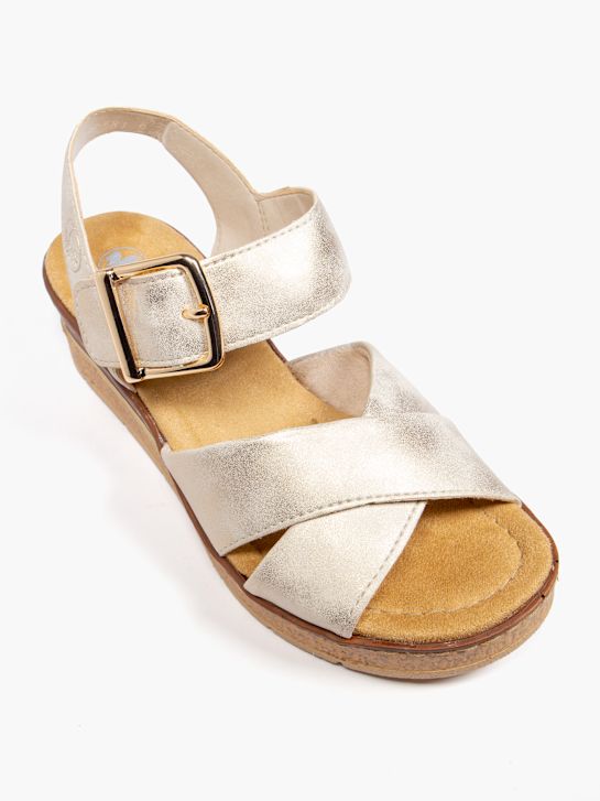 rieker hakken sandaal beige deichmann