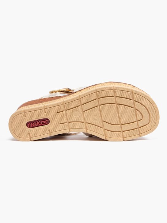 rieker hakken sandaal beige deichmann