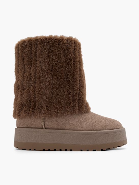 graceland winter laars bruin deichmann