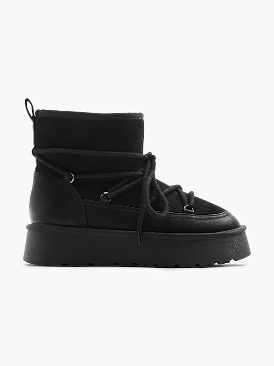 graceland winter boot-zwart deichmann