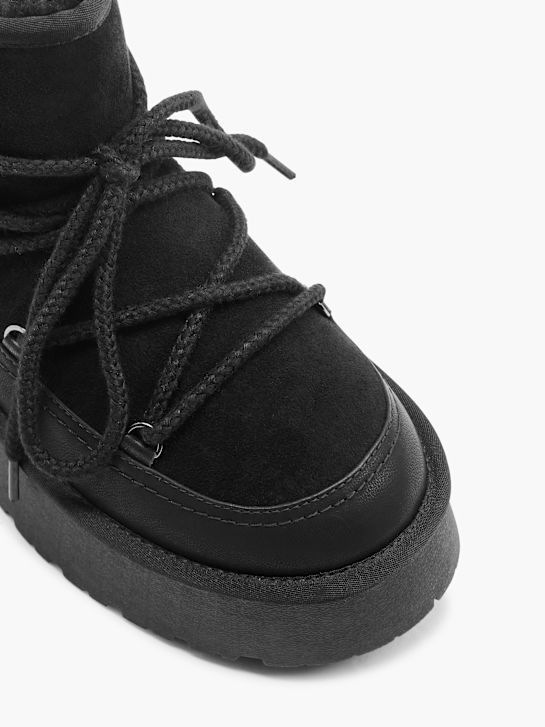graceland winter boot-zwart deichmann