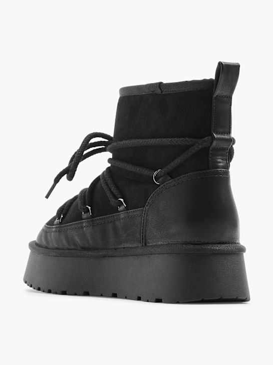 graceland winter boot-zwart deichmann