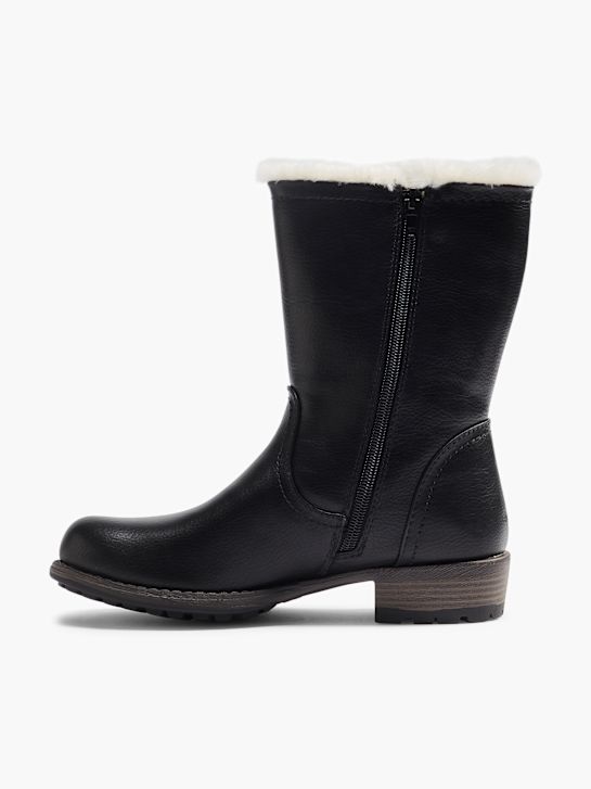 graceland winter boot-zwart deichmann