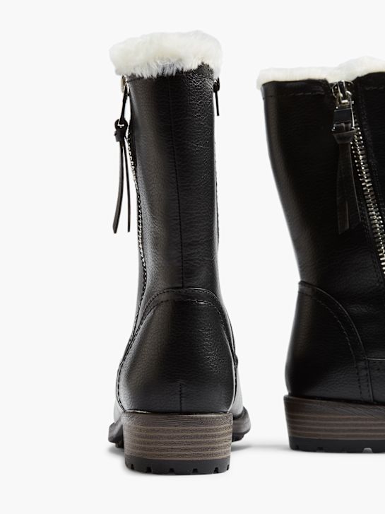 graceland winter boot-zwart deichmann