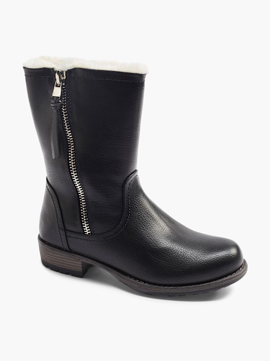 graceland winter boot-zwart deichmann