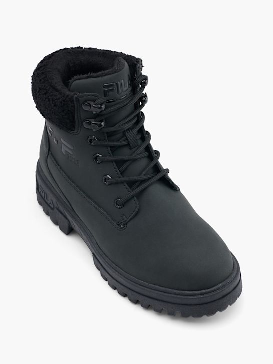 fila veterschoen zwart deichmann
