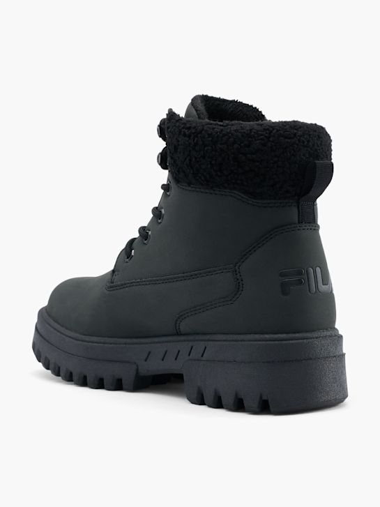 fila veterschoen zwart deichmann